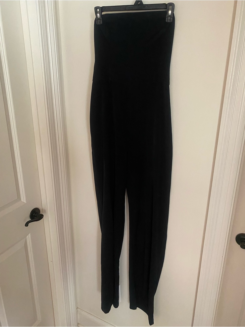 Abercrombie & Fitch Black High-Waist Jumpsuit